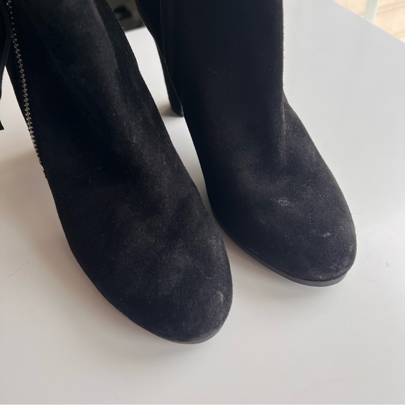 Sam Edelman Womens Sadee Suede Ankle Booties - Picture 4 of 8